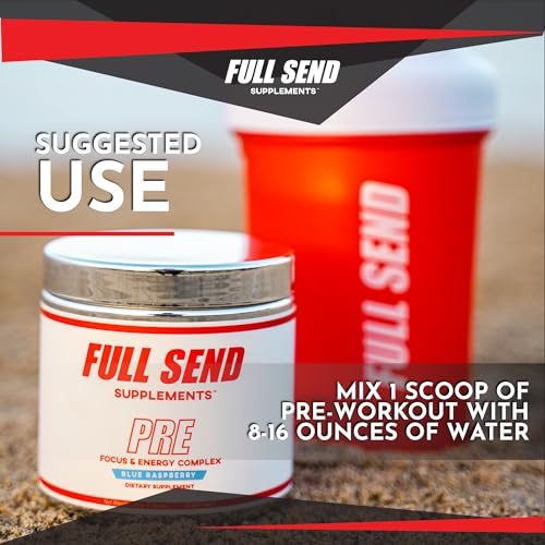 FULL SEND Pre Workout Powder with Beta Alanine, Preworkout Energy Supplement FULL SENDAu supplements