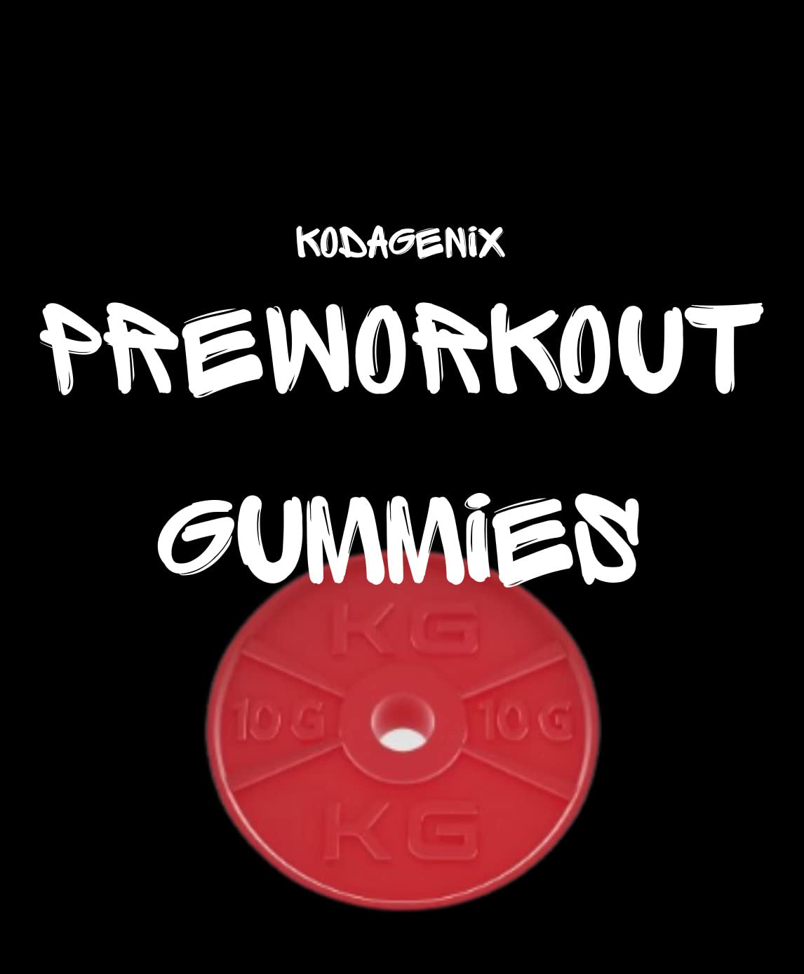 Kodagenix Pre Workout Gummies for Men and Women with Caffeine, L-Citrulline and Beta KodagenixAu supplements