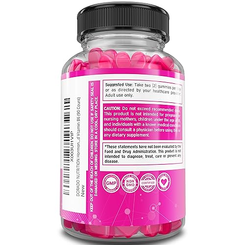 Hormonal Balance For Women & PMS Relief Gummies (90 Gummies) - Support Cramps DORADO NUTRITIONUS supplements