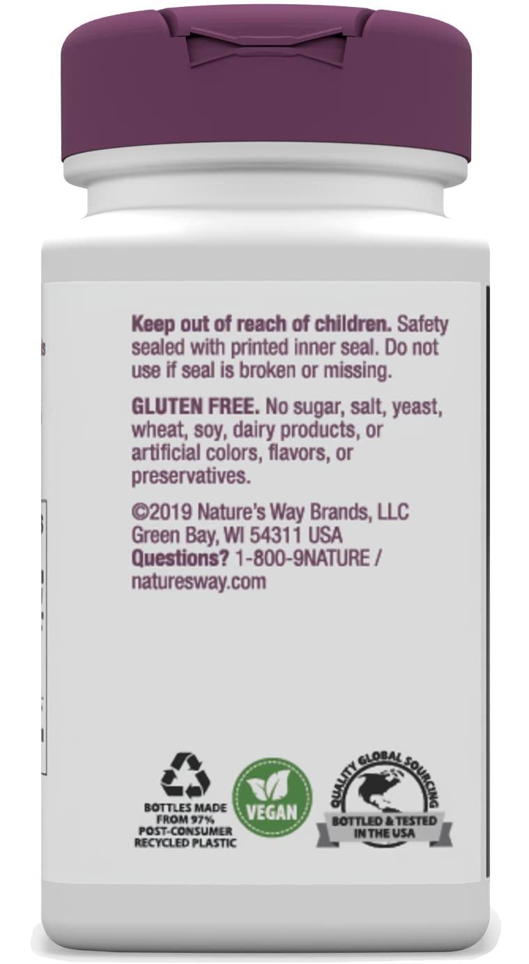 Nature's Way Standardized Horse Chestnut, Premium Extract for Healthy Veins and Blood Nature's WayUS supplements