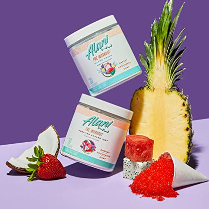 Alani Nu Island Crush Pre Workout and BCAA Hawaiian Shaved Ice Post Workout Powder Alani NuUS supplements