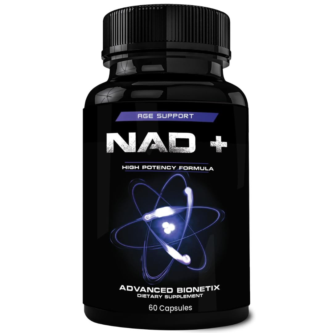Advanced Bionetix NAD Supplement with Nicotinamide Riboside Plus Resveratrol, Quercetin, Betaine w/RiboYOUNG™ for True Anti Aging Advanced BionetixAu supplements