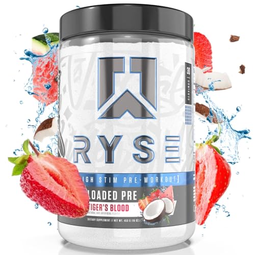 RYSE Up Supplements Loaded Pre Workout Powder Supplement for Men & Women RYSE Up SupplementsUS supplements