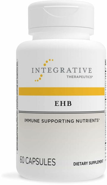 Integrative Therapeutics EHB - Immune Support Supplement with Vitamins A, C & B6* - Mineral Support with Zinc - Dairy-Free & Gluten-Free - 60 Capsules (20 Servings) Integrative TherapeuticsAu supplements