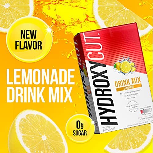 Hydroxycut Drink Mix Weight Loss Supplements, Lemonade, 21 Count (Pack of 1) HydroxycutAu supplements