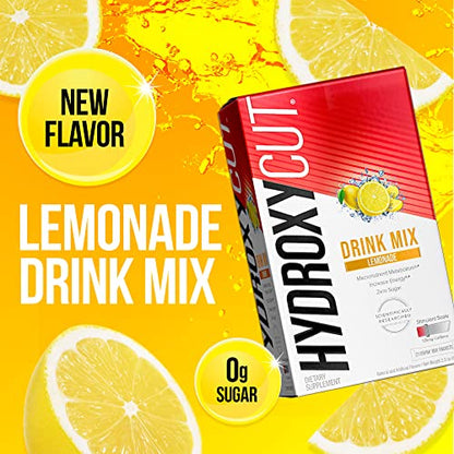 Hydroxycut Drink Mix Weight Loss Supplements, Lemonade, 21 Count (Pack of 1) HydroxycutUS supplements
