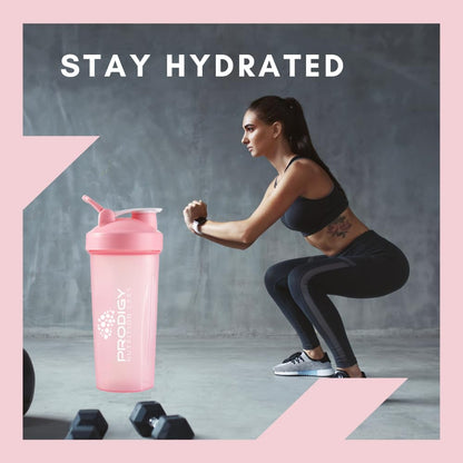 Protein Shaker 20oz Large Shaker Bottle Perfect for Workout Supplements, Protein powder Prodigy Nutrition LabsUS supplements