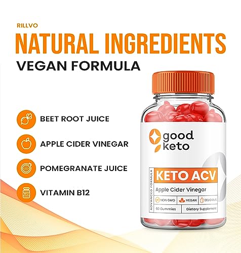 (5 Pack) Good Keto ACV Gummies - Official - Keto Good ACV Advanced Formula Plus RillvoUS supplements