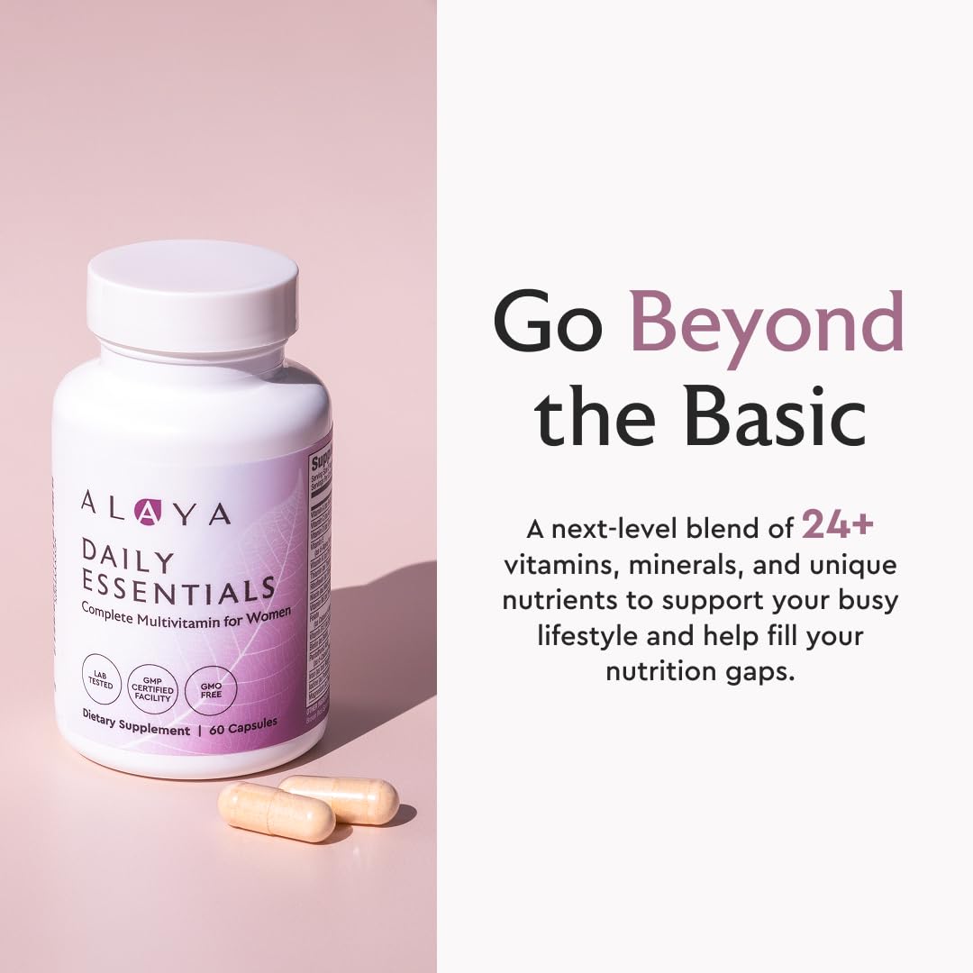 Alaya Naturals Daily Essentials Multivitamin for Women Alaya NaturalsAu supplements