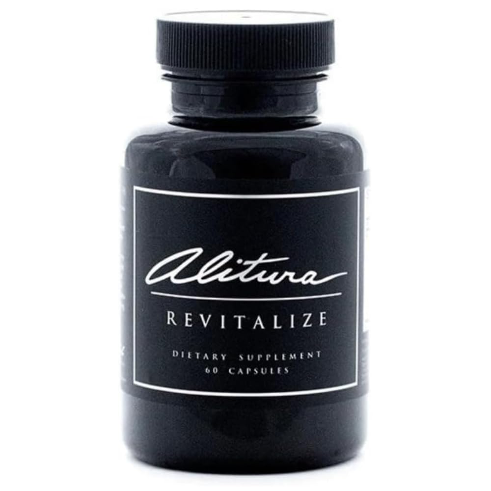 Alitura Revitalize – Organic Ashwagandha & Turmeric Supplement – Natural Energy, Mood & Recovery Support for Men & Women – Adaptogenic Herbs for Daily Wellness – 60 Capsules AlituraAu supplements