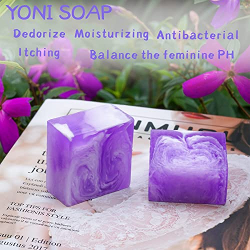 2 Packs Organic Yoni Soap Bars For Women Vaginal Wash, Handmade Yoni Bar Soap For Women Yoni Wash VickoneerAu supplements