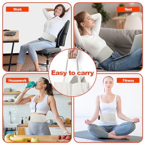 Red Light Therapy Belt Vibrating for Muscle Recovery and Pain Relief DYUFAu supplements