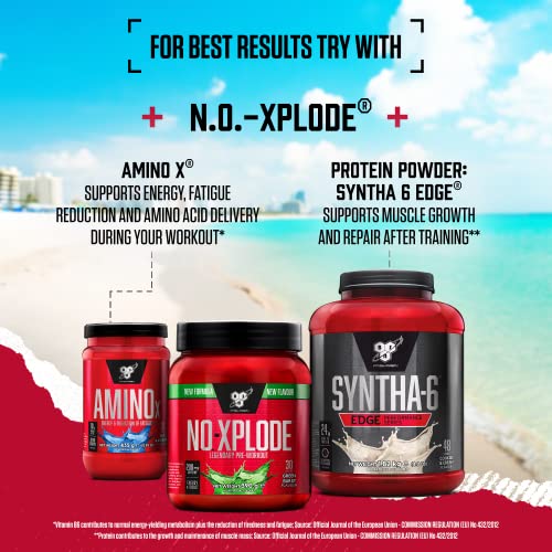 BSN Nutrition N.O.-Xplode Pre Workout Powder Food Supplement, Energy and Focus BSNUS supplements