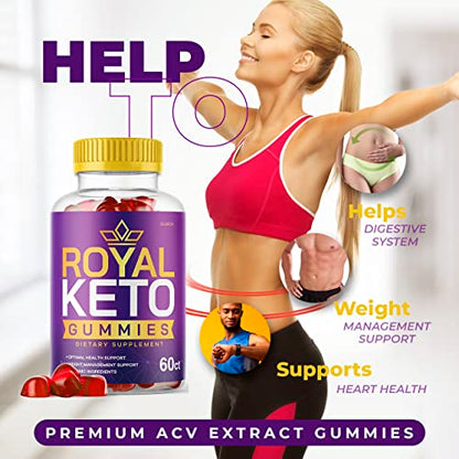(2 Pack) Royal Keto ACV Gummies - New Advance Formula RoyalKeto AlaporUS supplements