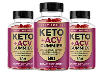 Lomilan Great Results Keto Gummies, Great Results Keto ACV Gummies, 180 Count LomilanAu supplements