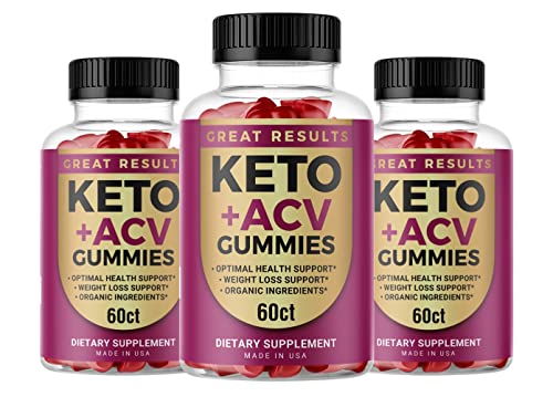 Lomilan Great Results Keto Gummies, Great Results Keto ACV Gummies, 180 Count LomilanAu supplements