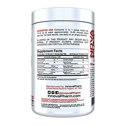 InnovaPharm NOVAPUMP (Unflavored) 320 Grams InnovaPharmUS supplements
