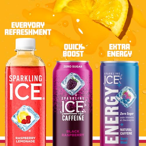 Sparkling Ice, Raspberry Lemonade Sparkling Water, Zero Sugar Flavored Water Sparkling IceUS supplements