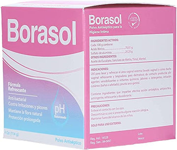 Borasol Antiseptic Powder Refreshing Deodorant and Vaginal Wash 4 OZ FQQFAu supplements