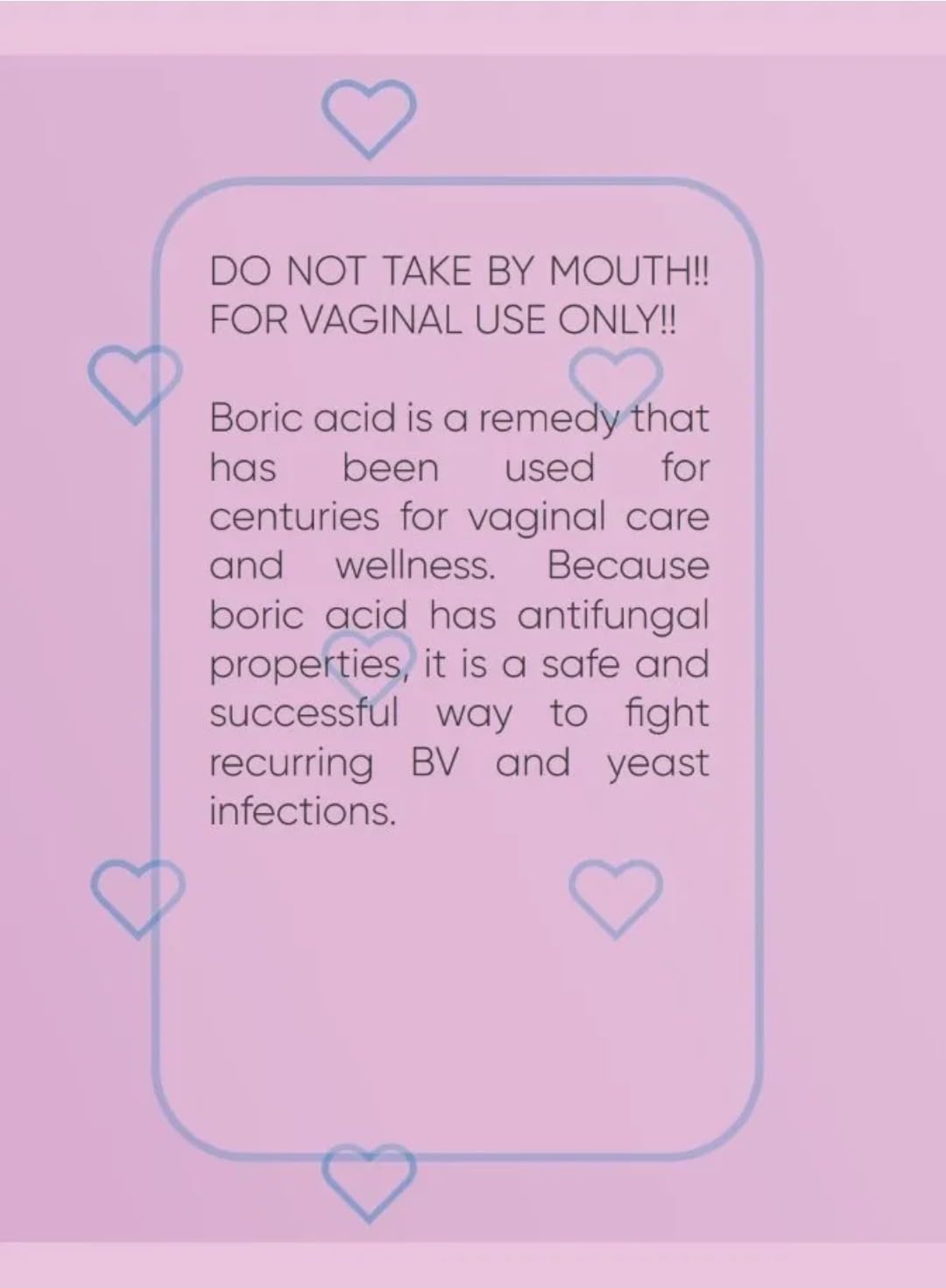 HerSheMe Boric Acid Vaginal Suppositories HerSheMeAu supplements