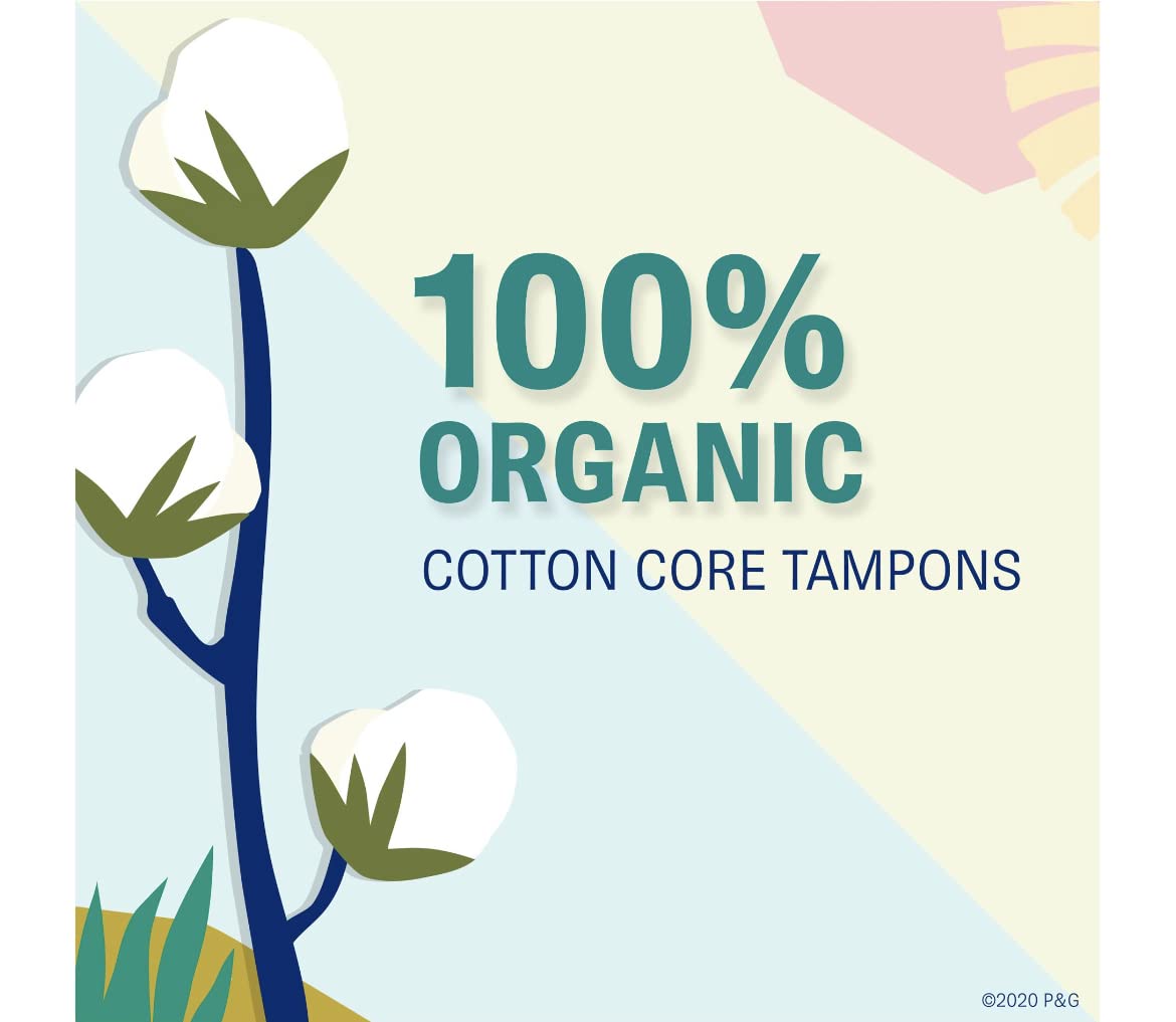 Tampax PURE COTTON 22-pack (11 Regular/11 Super) TampaxAu supplements