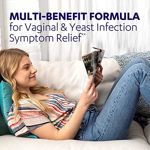 AZO Yeast Plus Dual Relief Tablets, Yeast Infection and Vaginal Symptom Relief, Relieves Itching & Burning AZOAu supplements