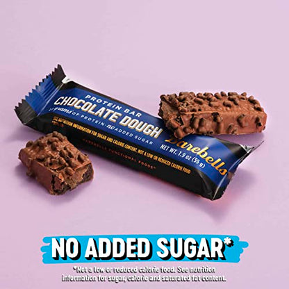 Barebells Protein Bars Chocolate Dough with 1g of Total Sugars - 12 Count, 1.9oz Bars BAREBELLSUS supplements