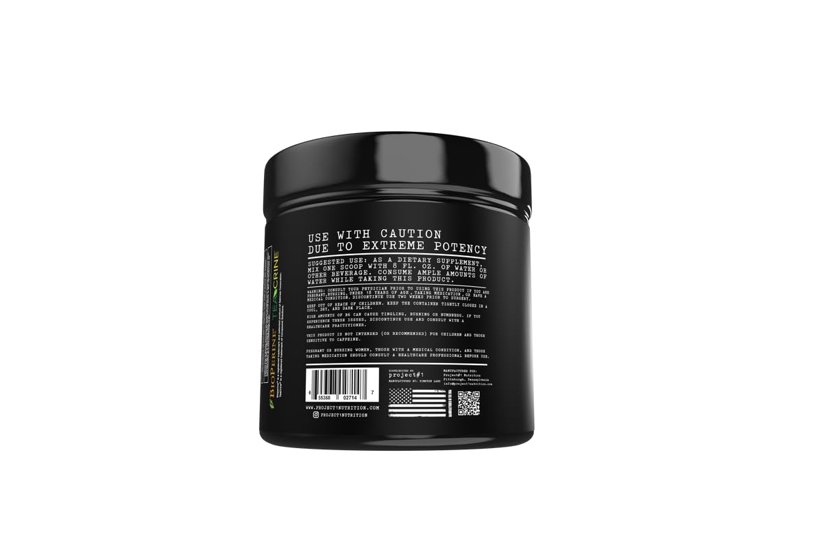Project #1 Quantum-X Nutrition: Advanced Pre-Workout Powder for Men and Women Project #1US supplements