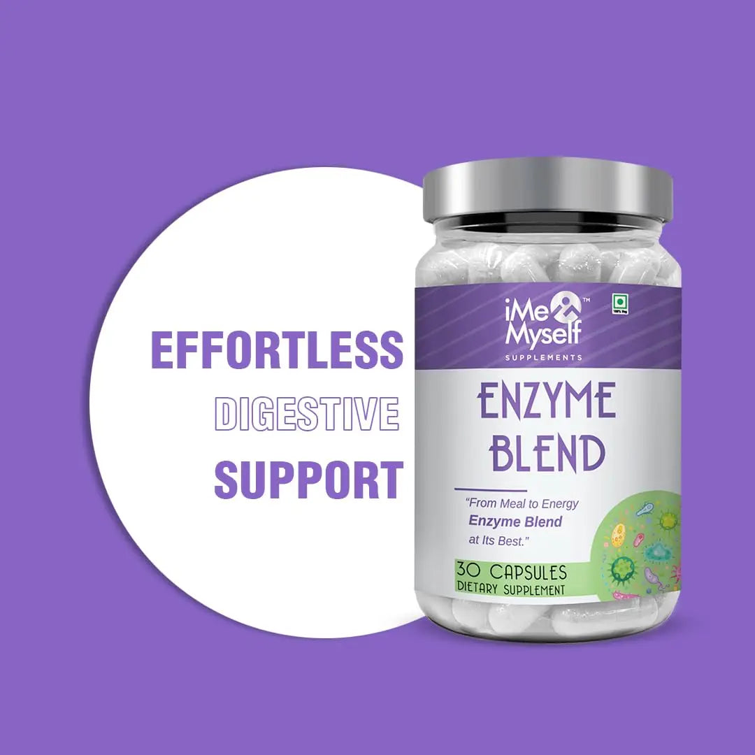 iMeMyself Enzyme Blend | 30 Veg Capsules iMeMyselfnz supplements
