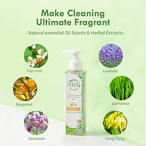 Feminine Wash+Panties Stain Remover Detergent - Natural Essential Oil Scent Vaginal Wash Women HH Herb & HealthAu supplements