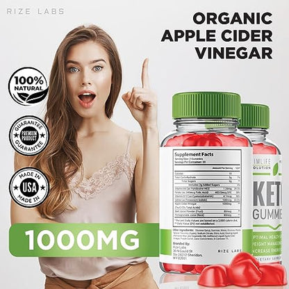 (3 Pack) SlimLife Keto Gummies, SlimLife Evolution Keto Gummies for Advanced Weight Loss rize labsUS supplements
