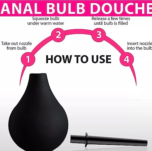 Bodundirect Medical Materials Anal Douche Enema Bulb Vaginal Douche Enemas Cleaner for Women’s BodundirectAu supplements
