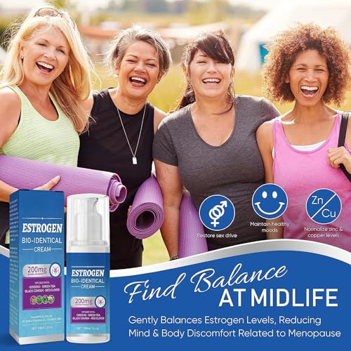 Topicy Estrogen Cream, Natural Estrogen Cream for Women, Menopause Relief, Body Balance Support TopicyAu supplements