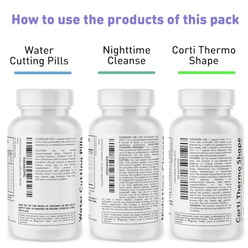 Sculpt Shred Cleanse Detox as 3x Action Diet Pills for Puffiness Belly Bloating & Loss of Waste Youth & TonicAu supplements