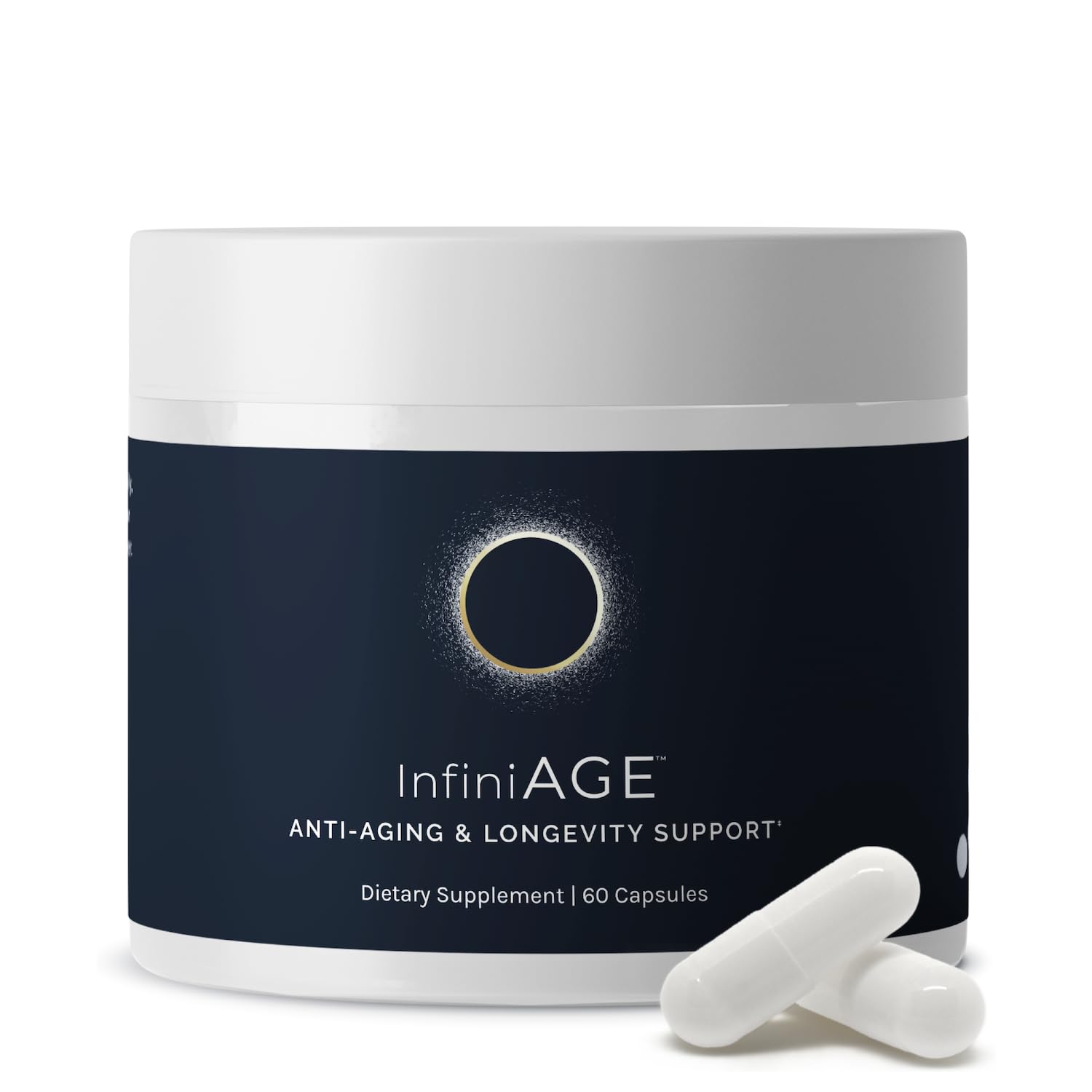 InfiniWell InfiniAge Longevity Supplements - Advanced Cellular Health Supplements with Lutein, N-Acetyl Cysteine (NAC) & Low Dose Zinc - Support Nutrient Sensing & Mitochondrial Health (30 Capsules) InfiniWellAu supplements