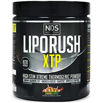 LIPORUSH NDS Nutrition XTP Thermogenic Fat Burner with L-Carnitine - Energy LIPORUSHUS supplements