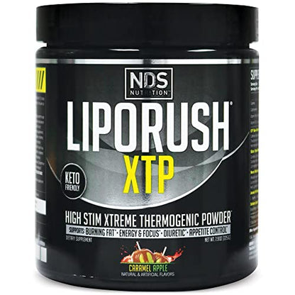 LIPORUSH NDS Nutrition XTP Thermogenic Fat Burner with L-Carnitine - Energy LIPORUSHUS supplements