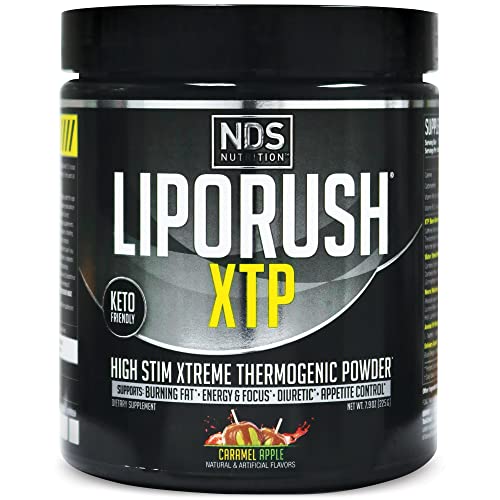 LIPORUSH NDS Nutrition XTP Thermogenic Fat Burner with L-Carnitine - Energy LIPORUSHUS supplements