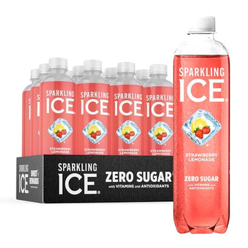 Sparkling Ice, Strawberry Lemonade Sparkling Water, Zero Sugar Flavored Water Sparkling ICEUS supplements