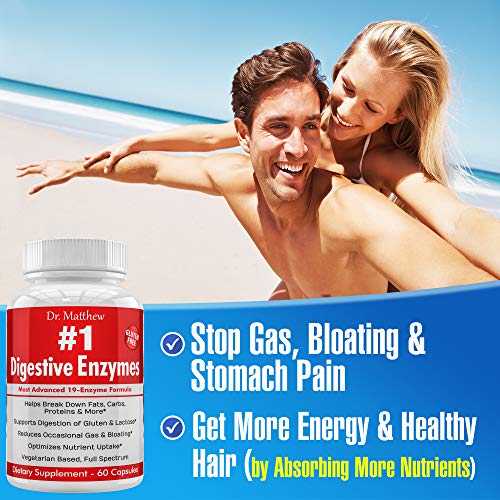 Best Digestive Enzymes for Women & Men with Lactase Lipase Amylase Dr. MatthewUS supplements