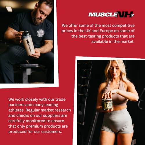 MuscleNh2 Whey Protein Powder Milk Protein, Soy Free, Gluten Free, Naturally Occurring BCAAs MuscleNh2Au supplements