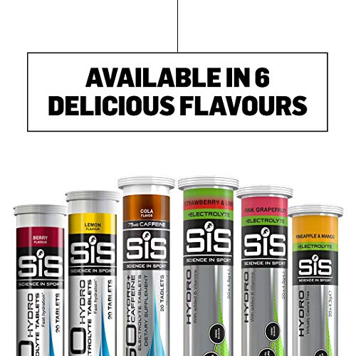 Science In Sport Hydro Hydration Tablets, Gluten-Free, Zero Sugar, Pink Grapefruit Science in SportAu supplements