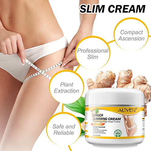2PCS VOGSIG Ginger Slimming Cream - Anti Cellulite, Fat Burning, Tightening & Moisturizin VOGSIGUS supplements