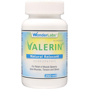 Valerian Natural Relaxant for Tension Relief, Stress Relief, Leg Cramp Relief and Other Wonder LaboratoriesAu supplements