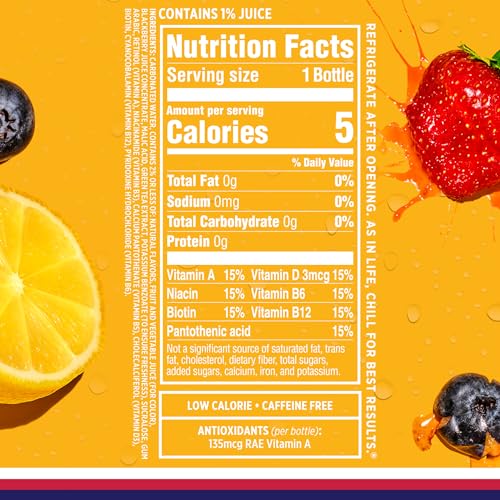 Sparkling Ice, Berry Lemonade Sparkling Water, Zero Sugar Flavored Water, with Vitamins Sparkling ICEUS supplements