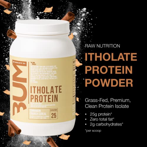 RAW Whey Isolate Protein Powder, Cinnamon Crunch (CBUM Itholate Protein) - 100% Grass RAWUS supplements