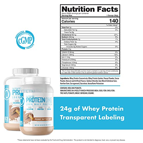 NutraOne ProteinOne Whey Protein Promote Recovery and Build Muscle with a Protein NutraOneUS supplements
