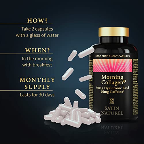 Marine Collagen - 60 Capsules of Type 1 Hydrolysed Marine Collagen SatinNaturelAu supplements
