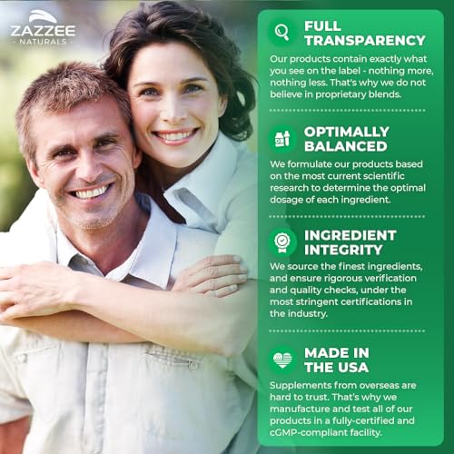 Zazzee High Strength Grape Seed 50:1 Extract, 20,000 mg Strength, 180 Vegan Capsules ZazzeeUS supplements